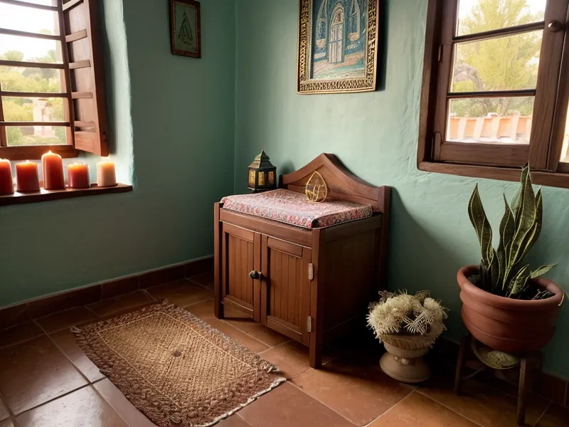Cuaderno de seguimiento de sanación ancestral y limpieza energética junto a un café de olla artesanal